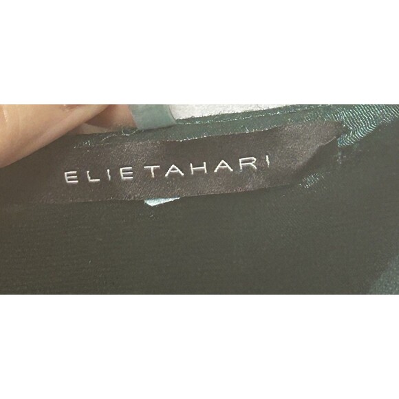 Elie Tahari Womens Size‎ 0 Wool Blend Green Sleeveless Dress - Picture 6 of 11